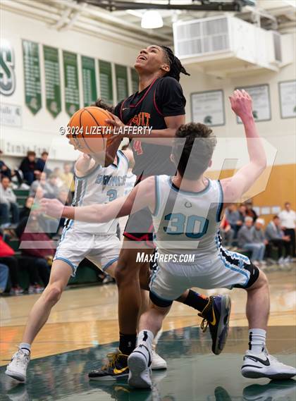 Thumbnail 1 in Clovis North vs Jesuit (MLK Classic) photogallery.
