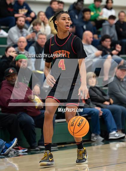 Thumbnail 1 in Clovis North vs Jesuit (MLK Classic) photogallery.