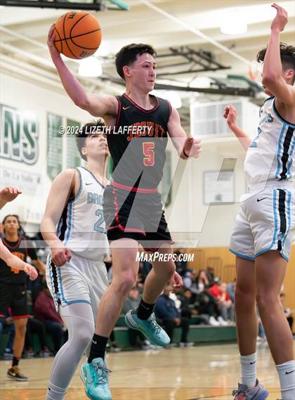 Thumbnail 2 in Clovis North vs Jesuit (MLK Classic) photogallery.
