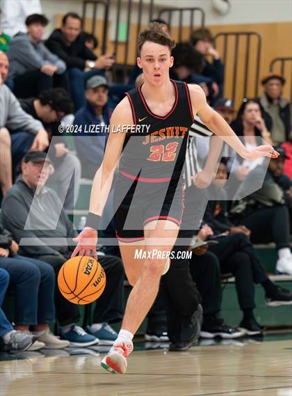 Thumbnail 2 in Clovis North vs Jesuit (MLK Classic) photogallery.