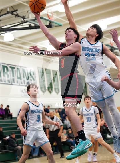 Thumbnail 1 in Clovis North vs Jesuit (MLK Classic) photogallery.