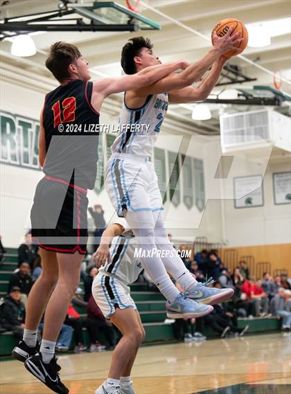 Thumbnail 1 in Clovis North vs Jesuit (MLK Classic) photogallery.