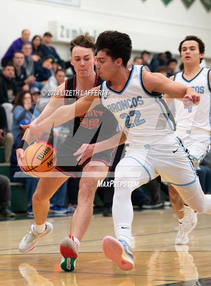 Thumbnail 3 in Clovis North vs Jesuit (MLK Classic) photogallery.