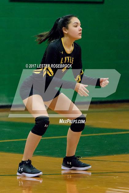 Thumbnail 2 in Cornerstone Christian vs Lytle (Pearsall VB Tournament) photogallery.