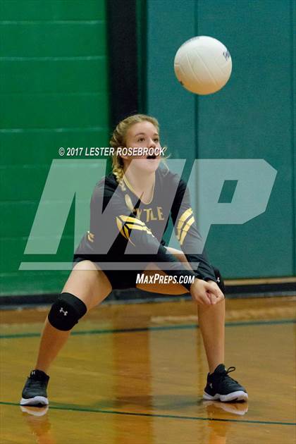 Thumbnail 3 in Cornerstone Christian vs Lytle (Pearsall VB Tournament) photogallery.