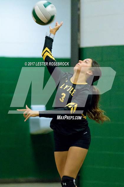 Thumbnail 2 in Cornerstone Christian vs Lytle (Pearsall VB Tournament) photogallery.