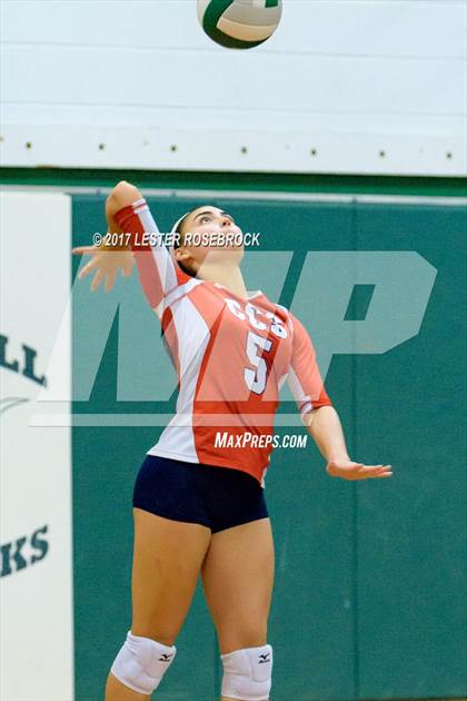Thumbnail 1 in Cornerstone Christian vs Lytle (Pearsall VB Tournament) photogallery.