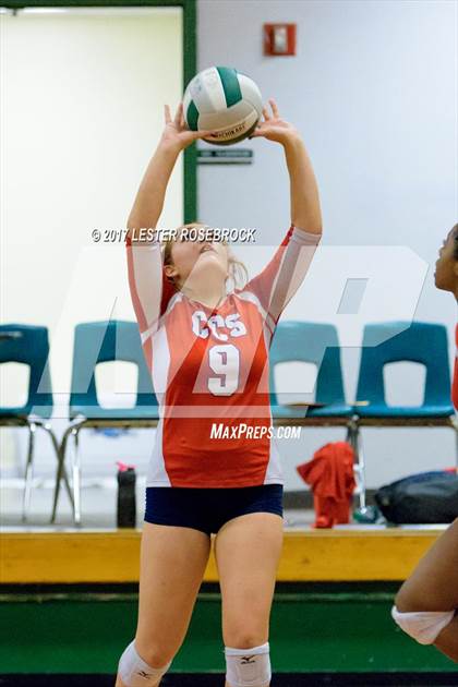 Thumbnail 3 in Cornerstone Christian vs Lytle (Pearsall VB Tournament) photogallery.