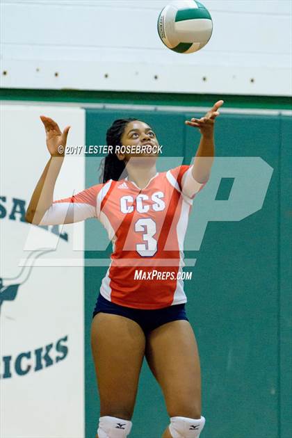 Thumbnail 2 in Cornerstone Christian vs Lytle (Pearsall VB Tournament) photogallery.