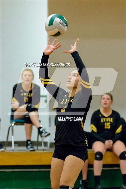 Thumbnail 3 in Cornerstone Christian vs Lytle (Pearsall VB Tournament) photogallery.
