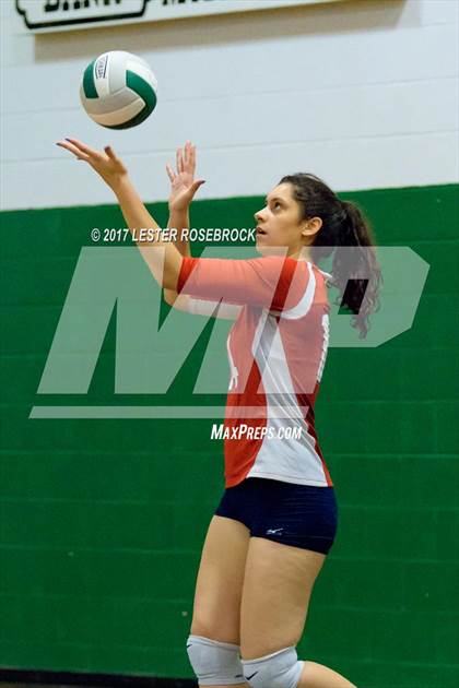 Thumbnail 1 in Cornerstone Christian vs Lytle (Pearsall VB Tournament) photogallery.