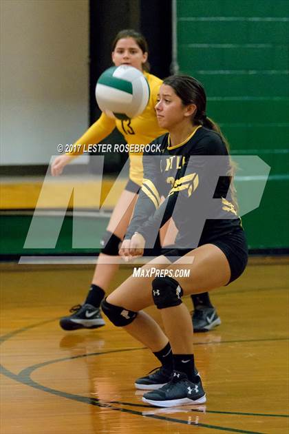 Thumbnail 2 in Cornerstone Christian vs Lytle (Pearsall VB Tournament) photogallery.
