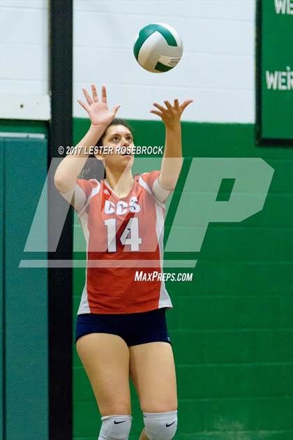 Thumbnail 2 in Cornerstone Christian vs Lytle (Pearsall VB Tournament) photogallery.