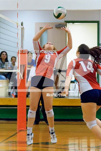 Thumbnail 1 in Cornerstone Christian vs Lytle (Pearsall VB Tournament) photogallery.