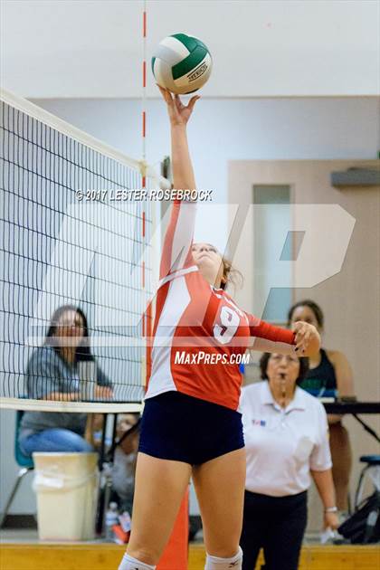 Thumbnail 1 in Cornerstone Christian vs Lytle (Pearsall VB Tournament) photogallery.