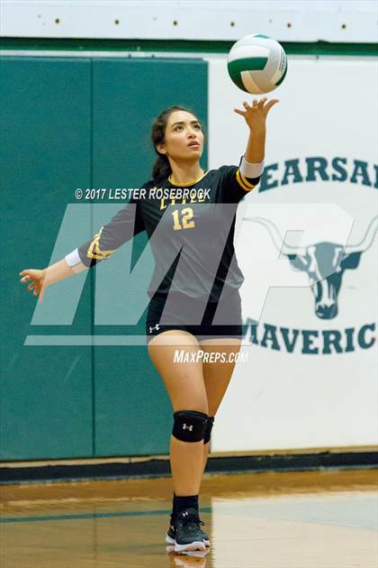 Thumbnail 2 in Cornerstone Christian vs Lytle (Pearsall VB Tournament) photogallery.