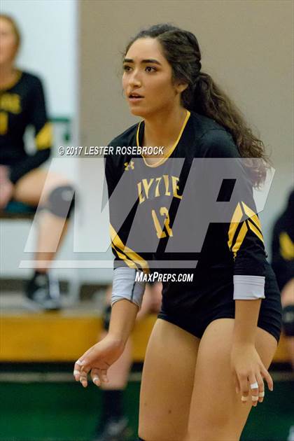 Thumbnail 1 in Cornerstone Christian vs Lytle (Pearsall VB Tournament) photogallery.