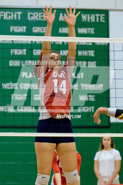 Thumbnail 3 in Cornerstone Christian vs Lytle (Pearsall VB Tournament) photogallery.