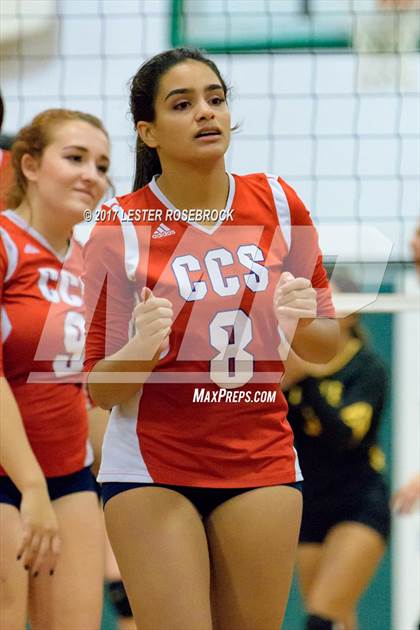 Thumbnail 3 in Cornerstone Christian vs Lytle (Pearsall VB Tournament) photogallery.