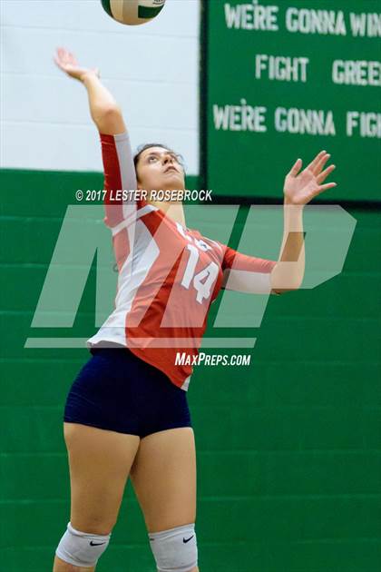 Thumbnail 3 in Cornerstone Christian vs Lytle (Pearsall VB Tournament) photogallery.