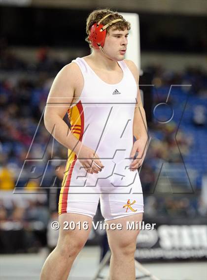 Thumbnail 2 in WIAA 3A 285 LB Championship photogallery.