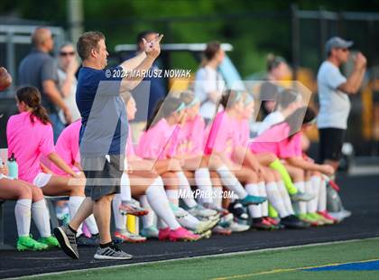 Thumbnail 3 in Rochester vs Stoney Creek (MHSAA D1 District Payoff) photogallery.