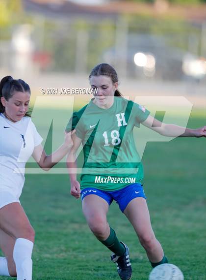 Thumbnail 2 in Bakersfield @ Highland (CIFCS D-2 1st Round Playoff) photogallery.