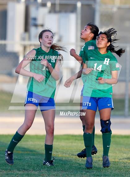 Thumbnail 2 in Bakersfield @ Highland (CIFCS D-2 1st Round Playoff) photogallery.