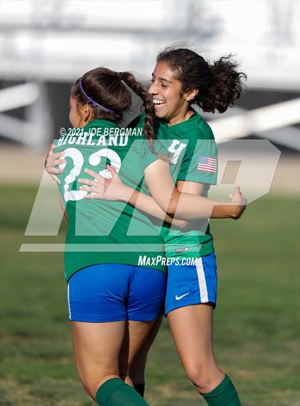 Thumbnail 3 in Bakersfield @ Highland (CIFCS D-2 1st Round Playoff) photogallery.