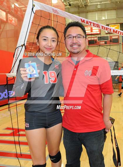 Thumbnail 2 in Marymount @ Mater Dei (CIF State Open Division Regional Final) photogallery.