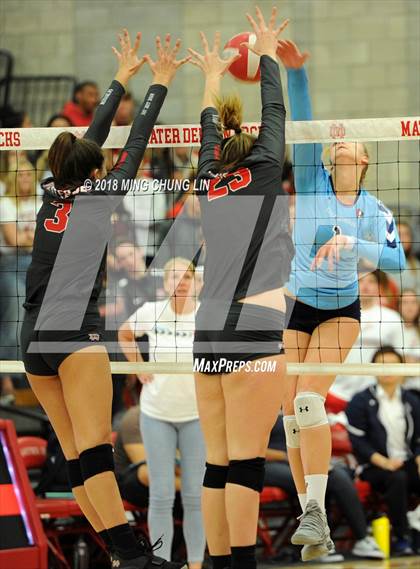 Thumbnail 3 in Marymount @ Mater Dei (CIF State Open Division Regional Final) photogallery.