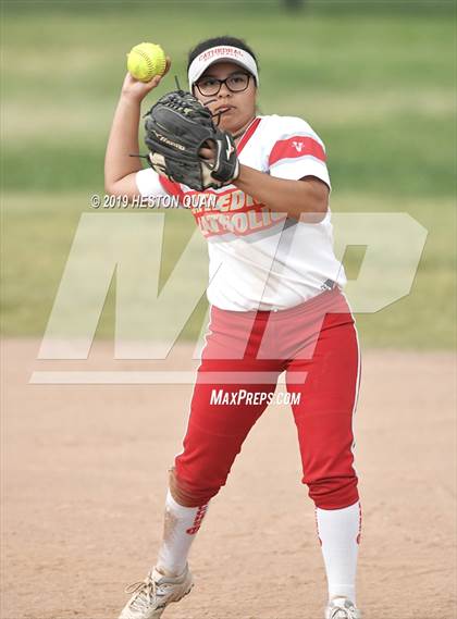 Thumbnail 1 in Crescenta Valley vs. Cathedral Catholic (Michelle Carew Classic) photogallery.