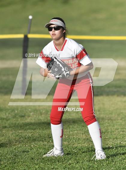 Thumbnail 3 in Crescenta Valley vs. Cathedral Catholic (Michelle Carew Classic) photogallery.