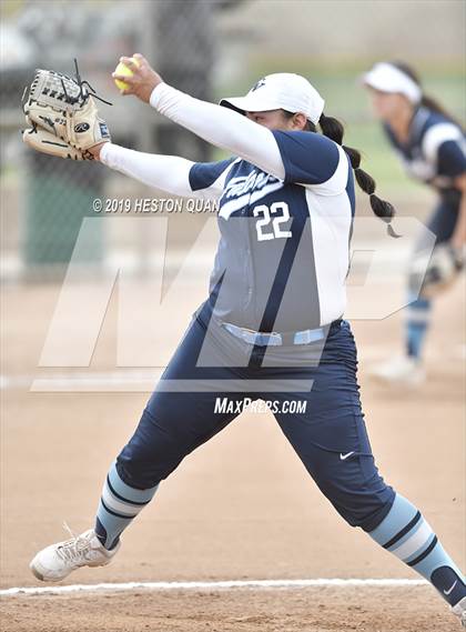 Thumbnail 2 in Crescenta Valley vs. Cathedral Catholic (Michelle Carew Classic) photogallery.