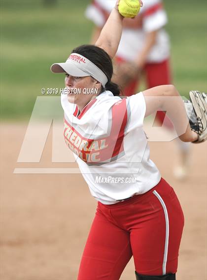 Thumbnail 2 in Crescenta Valley vs. Cathedral Catholic (Michelle Carew Classic) photogallery.
