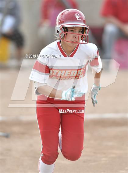 Thumbnail 1 in Crescenta Valley vs. Cathedral Catholic (Michelle Carew Classic) photogallery.