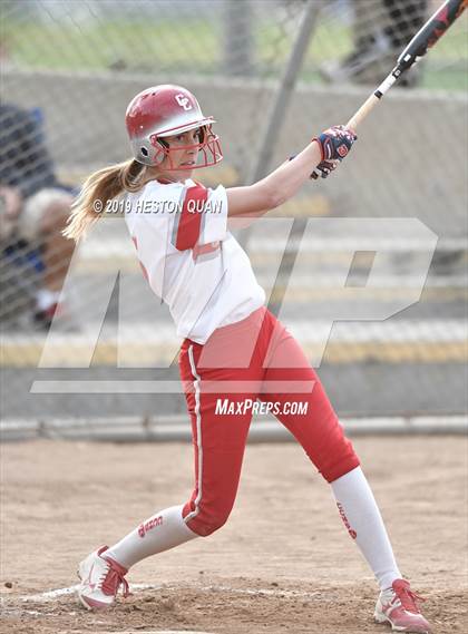 Thumbnail 2 in Crescenta Valley vs. Cathedral Catholic (Michelle Carew Classic) photogallery.