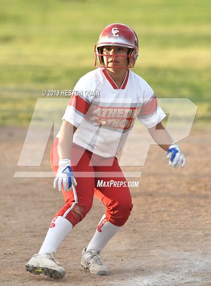 Thumbnail 1 in Crescenta Valley vs. Cathedral Catholic (Michelle Carew Classic) photogallery.