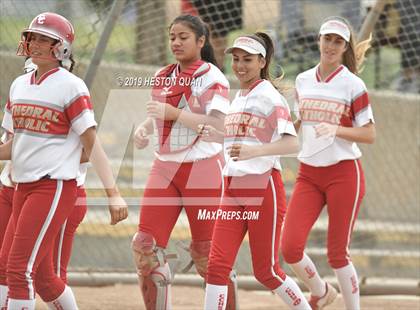 Thumbnail 3 in Crescenta Valley vs. Cathedral Catholic (Michelle Carew Classic) photogallery.