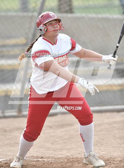Thumbnail 1 in Crescenta Valley vs. Cathedral Catholic (Michelle Carew Classic) photogallery.