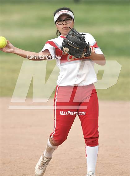 Thumbnail 2 in Crescenta Valley vs. Cathedral Catholic (Michelle Carew Classic) photogallery.