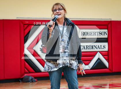 Thumbnail 1 in Heart and Soul Of The Game Presentation (Robertson Coach Leroy Gonzales) photogallery.