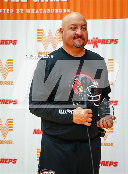 Thumbnail 3 in Heart and Soul Of The Game Presentation (Robertson Coach Leroy Gonzales) photogallery.