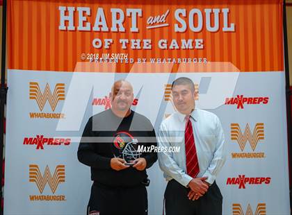Thumbnail 2 in Heart and Soul Of The Game Presentation (Robertson Coach Leroy Gonzales) photogallery.