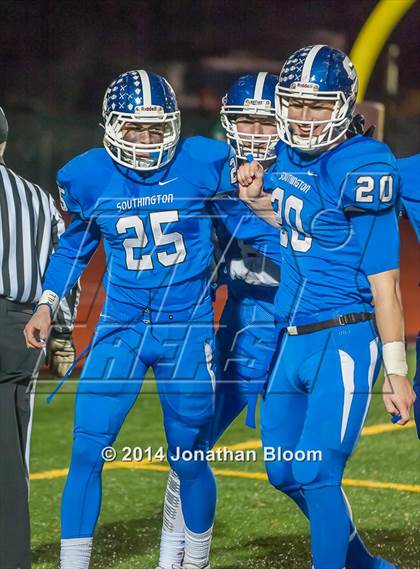 Thumbnail 2 in Norwich Free Academy vs. Southington (CIAC Class LL-Large Final) photogallery.