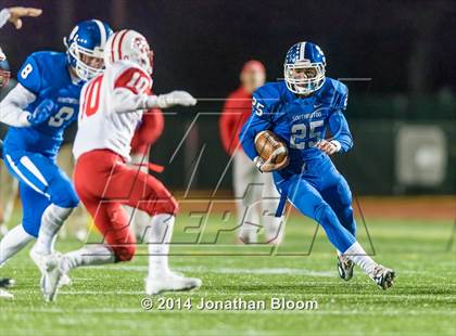 Thumbnail 2 in Norwich Free Academy vs. Southington (CIAC Class LL-Large Final) photogallery.