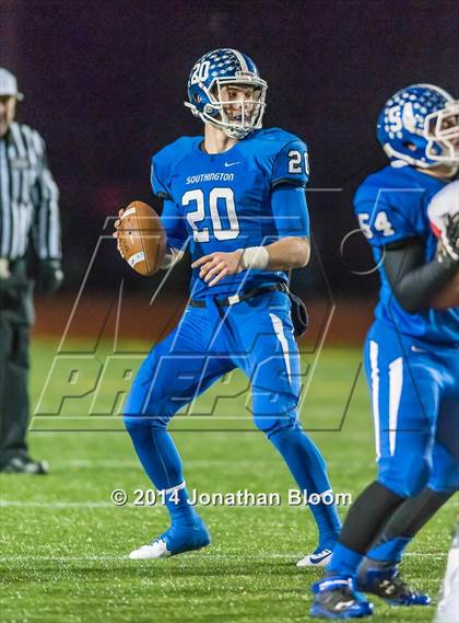 Thumbnail 3 in Norwich Free Academy vs. Southington (CIAC Class LL-Large Final) photogallery.