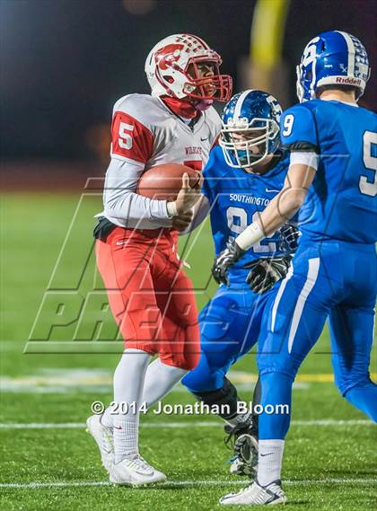 Thumbnail 2 in Norwich Free Academy vs. Southington (CIAC Class LL-Large Final) photogallery.