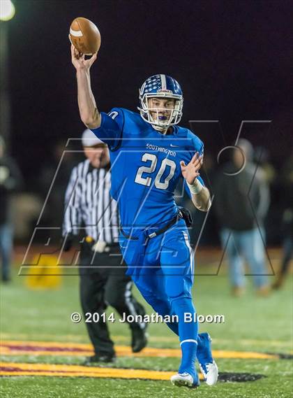 Thumbnail 3 in Norwich Free Academy vs. Southington (CIAC Class LL-Large Final) photogallery.