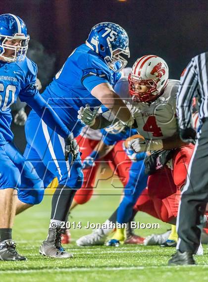 Thumbnail 2 in Norwich Free Academy vs. Southington (CIAC Class LL-Large Final) photogallery.